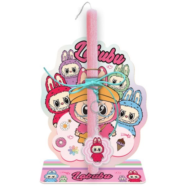 Labubu Friends Πασχαλινή Λαμπάδα 30cm