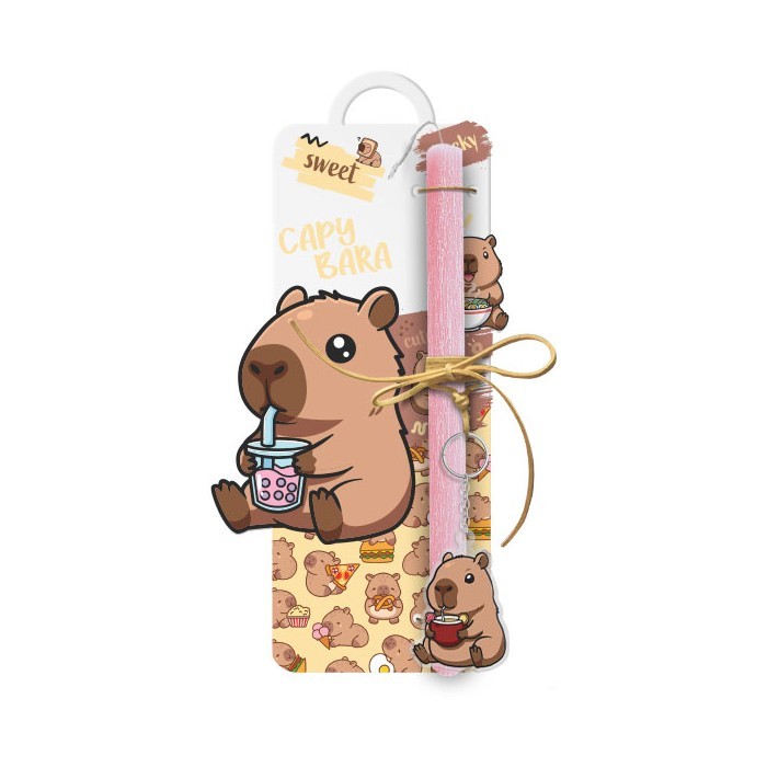 Capybara Πασχαλινή Λαμπάδα 30cm