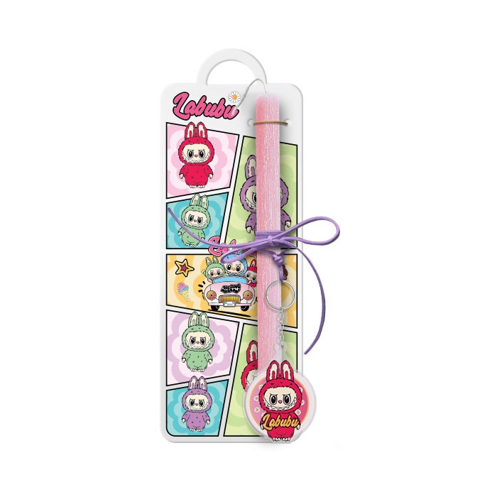 Labubu Heroes Πασχαλινή Λαμπάδα 30cm