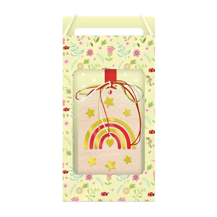 Vitro Πασχαλινή Λαμπάδα Ουράνιο Τόξο 30cm