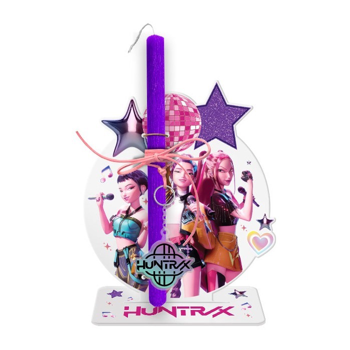 K-PoP Πασχαλινή Λαμπάδα Huntrix 30cm
