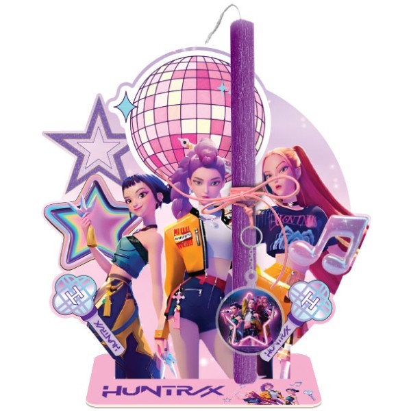 Disco Huntrix Πασχαλινή Λαμπάδα 30cm