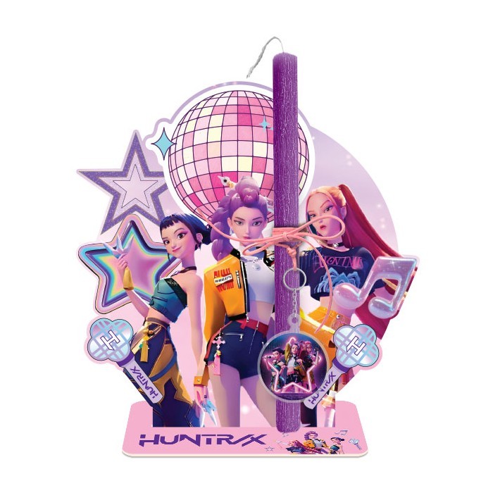 Disco Huntrix Πασχαλινή Λαμπάδα 30cm