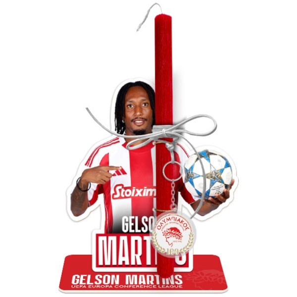 Gelson Martins Πασχαλινή Λαμπάδα 30cm