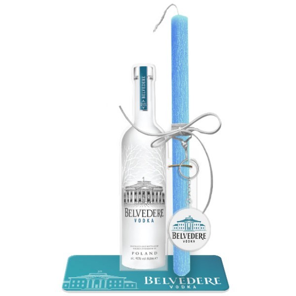 Belvedere Vodka Πασχαλινή Λαμπάδα 30cm
