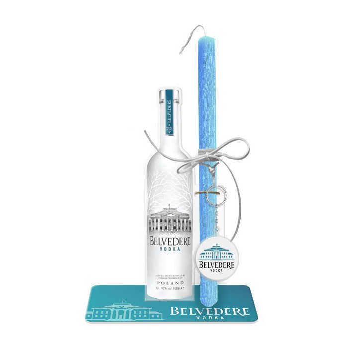 Belvedere Vodka Πασχαλινή Λαμπάδα 30cm
