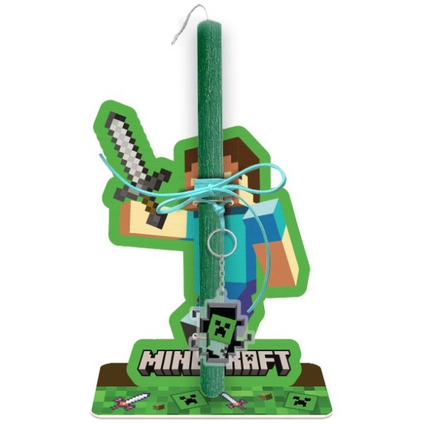 Minecraft Πασχαλινή Λαμπάδα 30cm