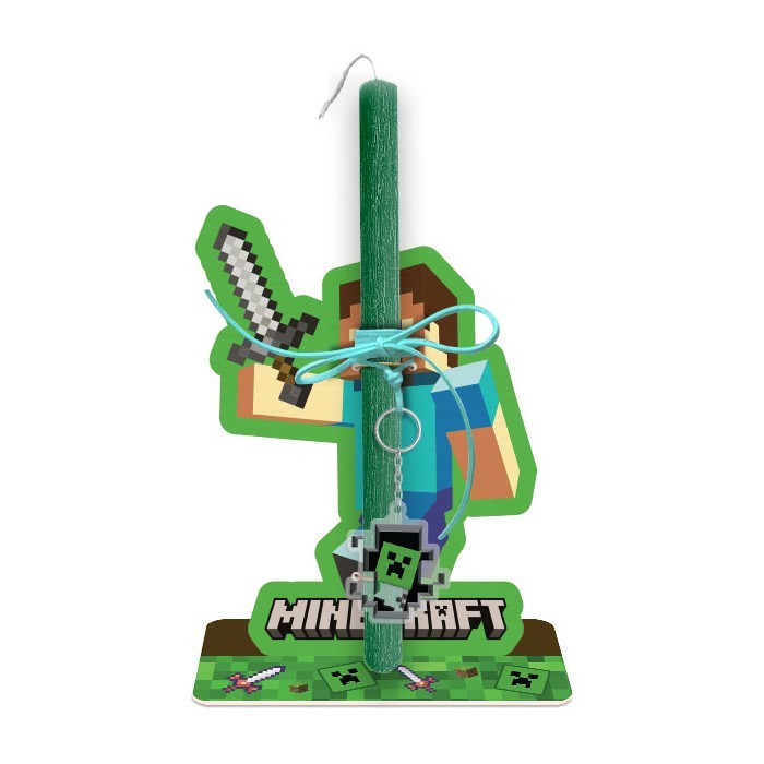 Minecraft Πασχαλινή Λαμπάδα 30cm