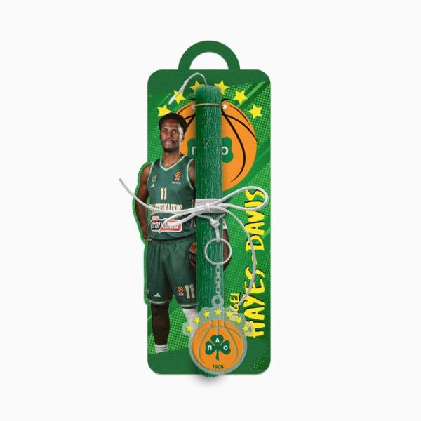 Nigel Hayes Πασχαλινή Λαμπάδα 30cm