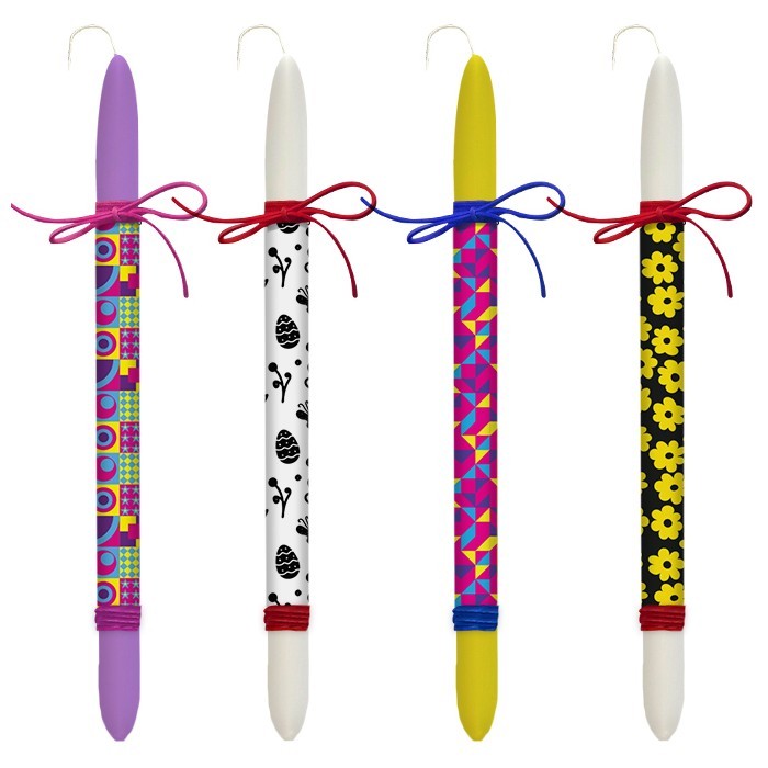 Unique Πασχαλινή Λαμπάδα 30cm 