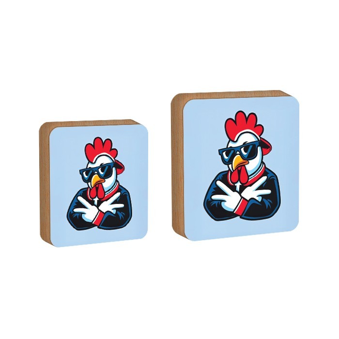 CoCo Επιτραπέζιο Πασχαλινό Διακοσμητικό Με Κόκορα Πανκ