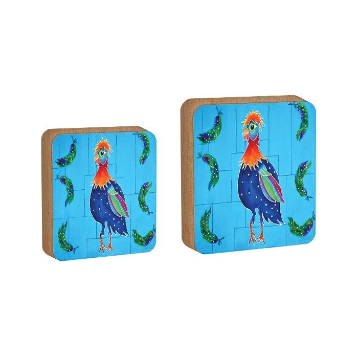 Vitro Επιτραπέζιο Πασχαλινό Διακοσμητικό Με Γαλάζια Κότα