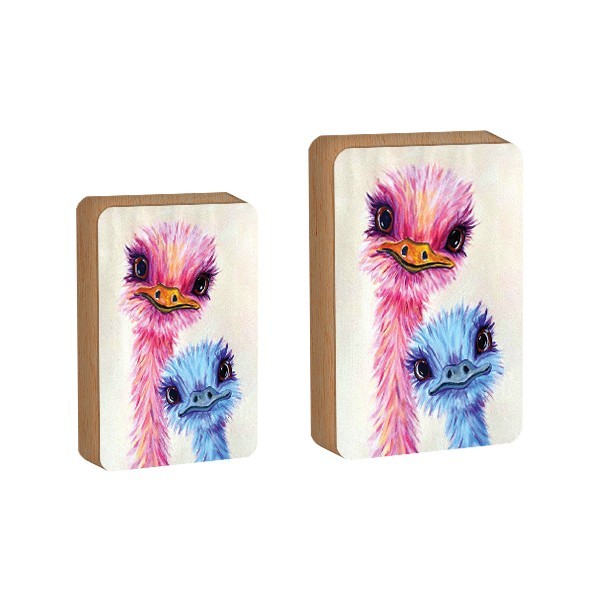 Ostrich Επιτραπέζιο Πασχαλινό Διακοσμητικό Με Στρουθοκάμηλο 11x15cm