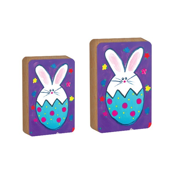 BunnyEgg Επιτραπέζιο Πασχαλινό Διακοσμητικό 9x12cm