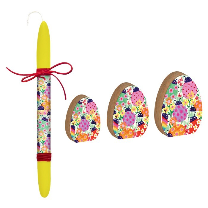 Easter Colorful Ladybugs Πασχαλινό Σετ