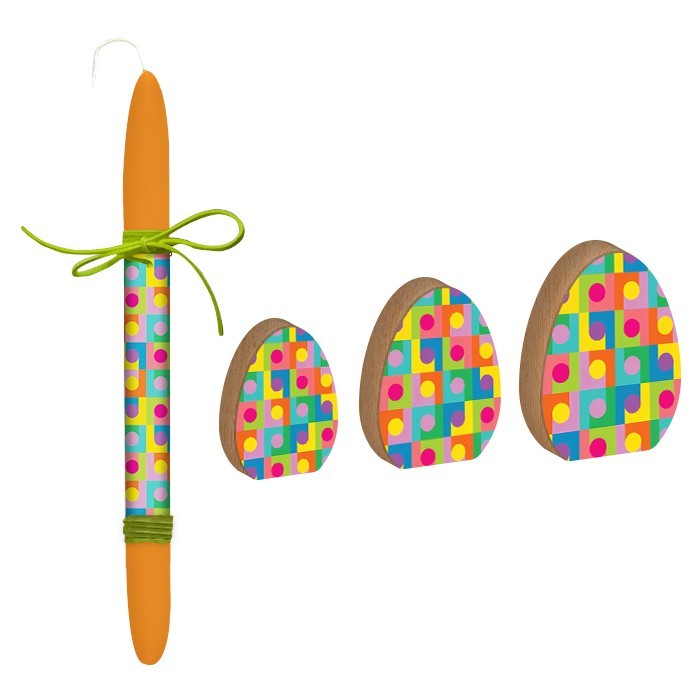 Easter Color Dots Πασχαλινό Σετ