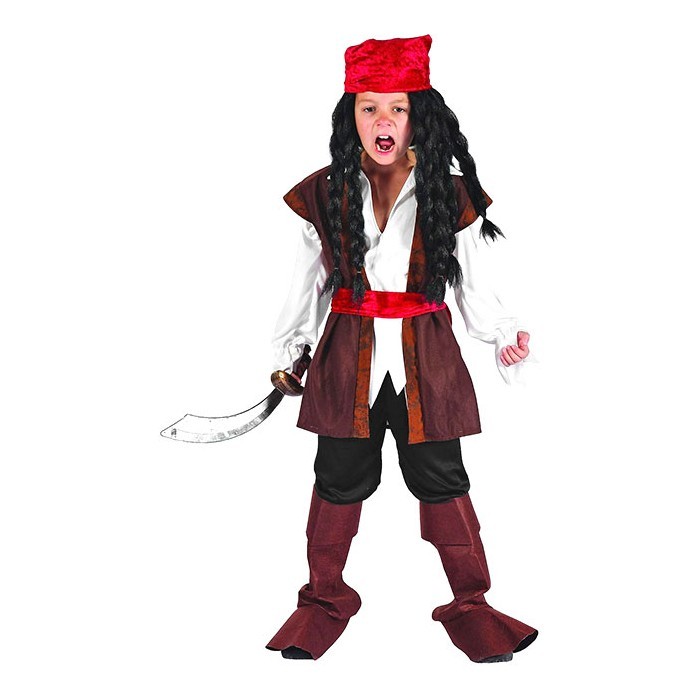Pirate Deluxe Με Ζώνη Και Μπαντάνα Παιδική Στολή