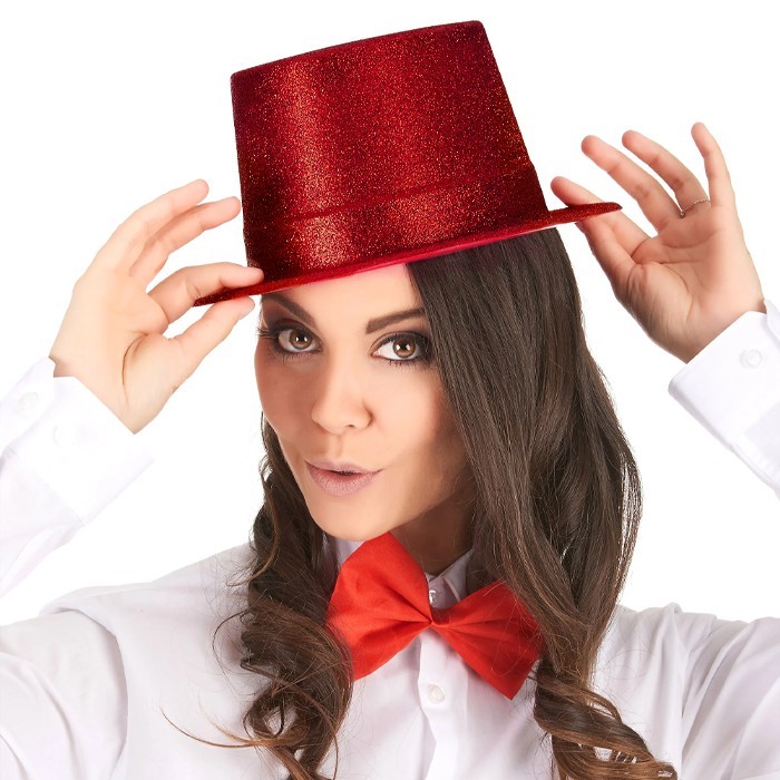 Hat Ημίψηλο Υφασμάτινο Αποκριάτικο Καπέλο