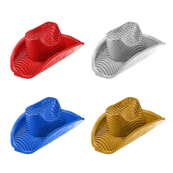 Crab Hat Αποκριάτικο Καπέλο Με Πούλιες Ασημί