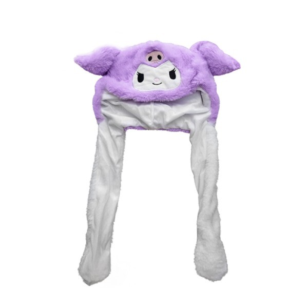 Purple Kuromi Σκούφος Με Αυτιά Και Κίνηση 50x2cm