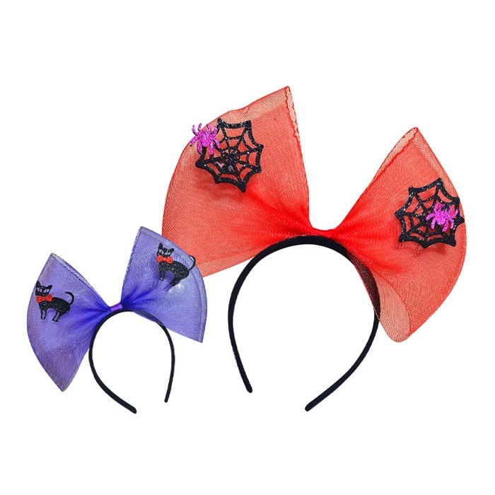 Tulle Bow Στέκα Μαλλιών Αποκριάτικη 