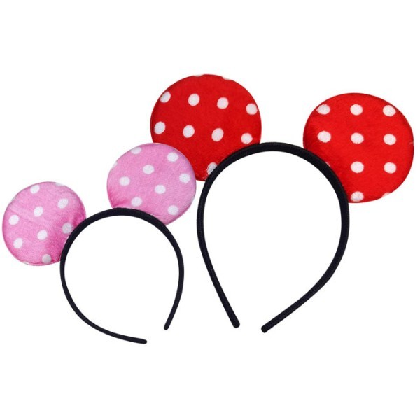 Mini Bow Στέκα Μαλλιών 22x18cm Φούξια