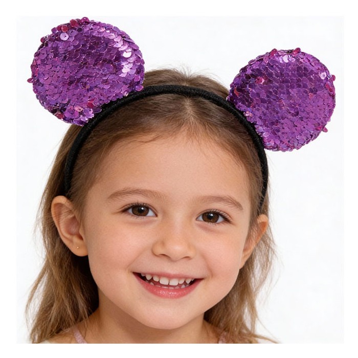 Little Mouse Στέκα Μαλλιών Με Μαγικές Πούλιες 20x19cm