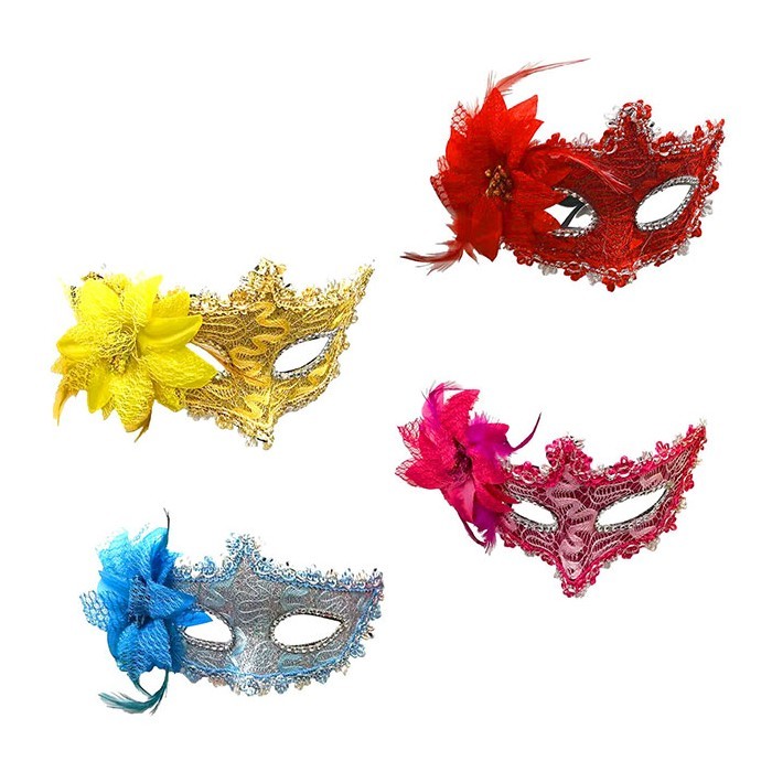 Glow Μάσκα Με Λουλούδι 20x10cm