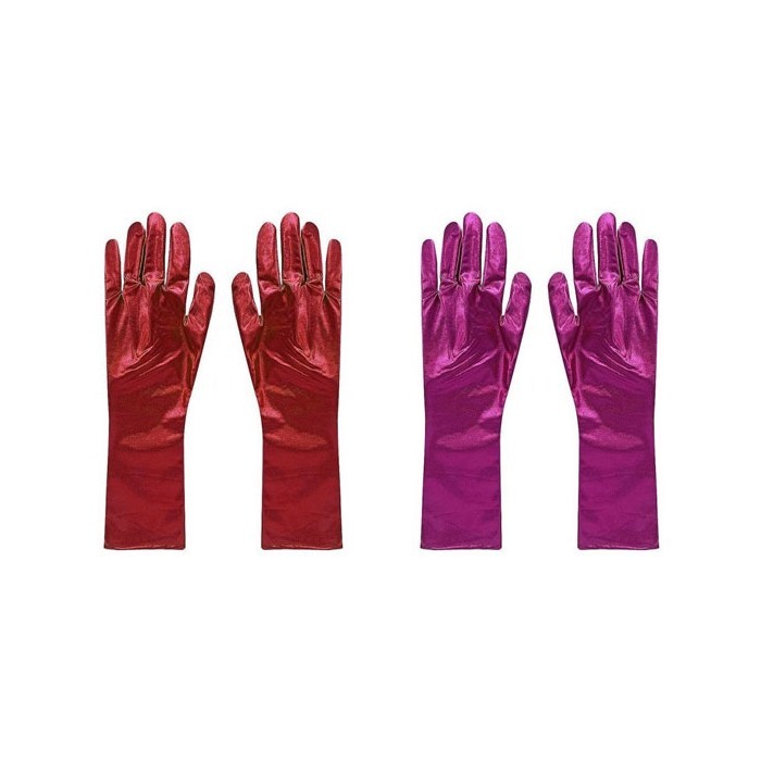 Γυαλιστερά Γάντια Μακριά 40cm