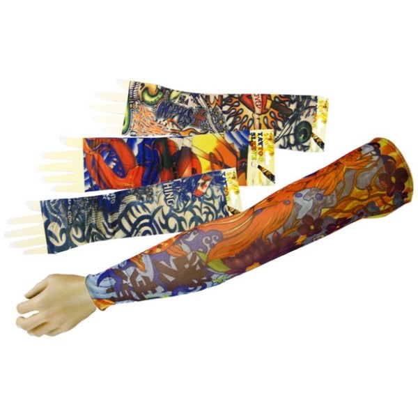 Tattoo Sleeve Υφασμάτινα Μανίκια Με Τατουάζ 43cm Τυχαία Επιλογή