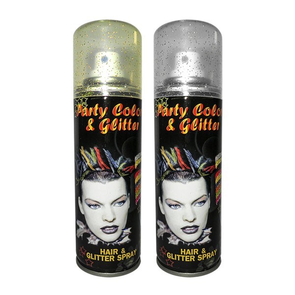 Hair Strass Σπρέι Χρώμα Μαλλιών 125ml Ασημί