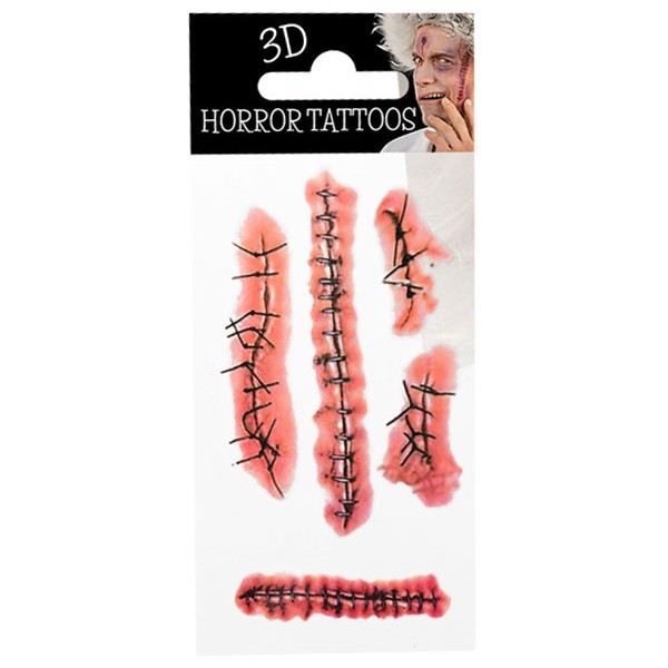 Scar Tattoo Τρομακτικό Με Αίμα Και Τραύματα 