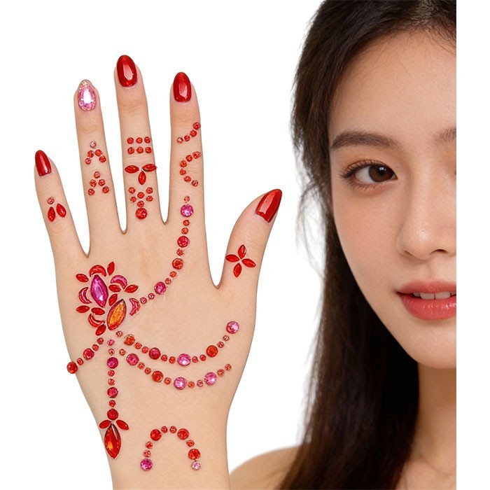 Diamond Drop Αυτοκόλλητα Χεριών 20x12cm