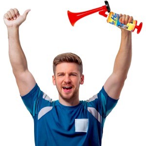 Trumpet Κόρνα Με Τρόμπα 24,5cm