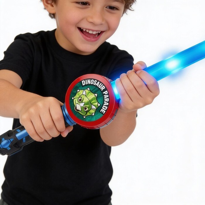 Led Sward Σπαθί Δεινόσαυρος Με Ήχο 70x8cm