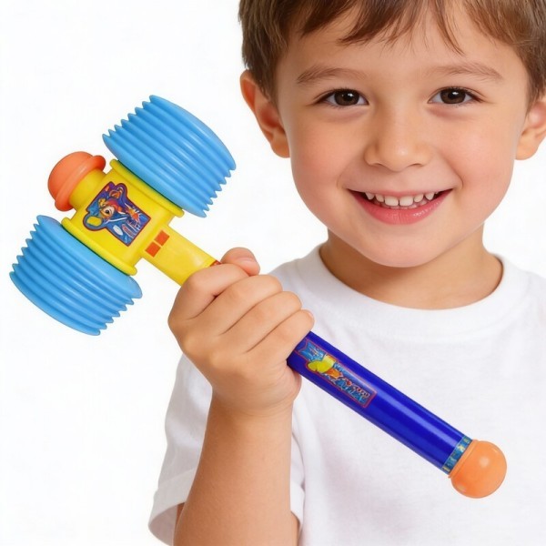 Blue Hammer Σφυρί Αποκριάτικο Με Ήχο 66x27x14cm