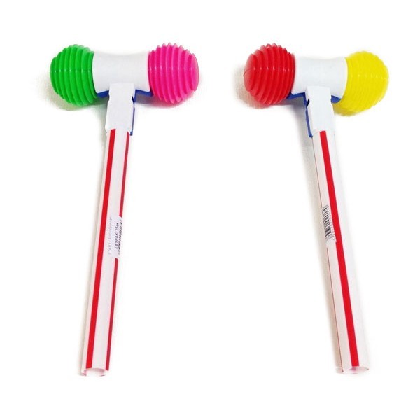 Rainbow Αποκριάτικο Σφυρί 30x14cm Μωβ Ροζ