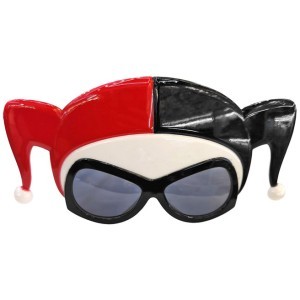 Harley Quinn Glasses Αποκριάτικο Αξεσουάρ 21x11cm