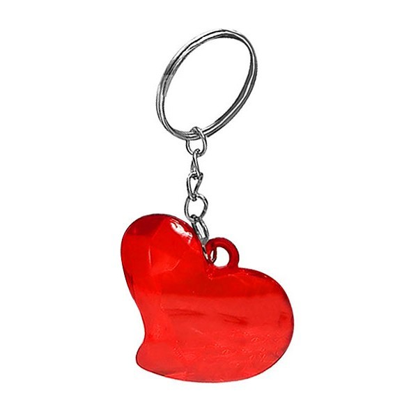 Μπρελόκ Καρδιά Κρυστάλλινη 4cm