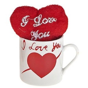 Espresso Love Μίνι Κούπα με Καρδιά