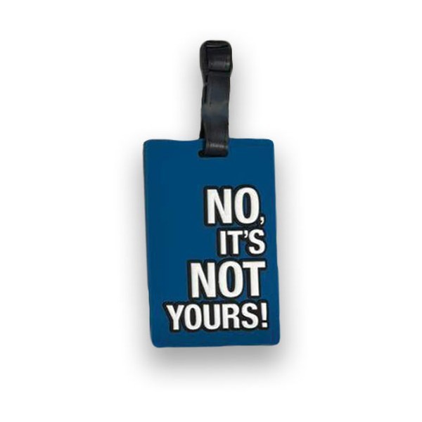 No it’s Not Yours Ετικέτα για Βαλίτσες Μπλε
