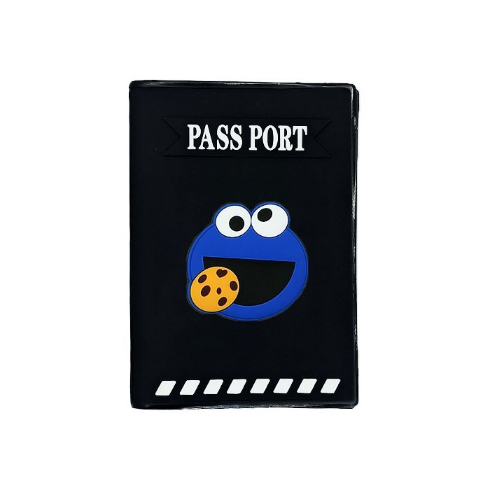 Cute Traveler Θήκη Για Διαβατήριο Blue Muppet Show