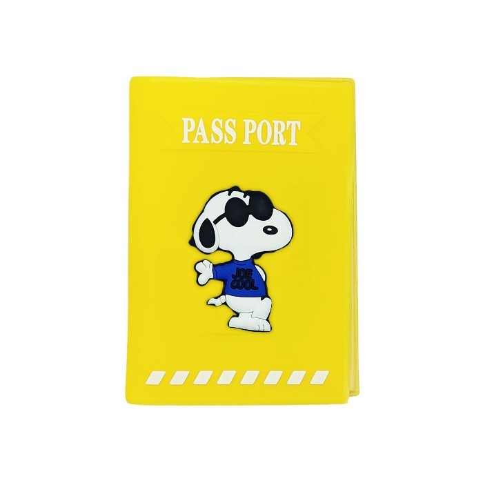 Cute Traveler Θήκη Για Διαβατήριο Snoopy