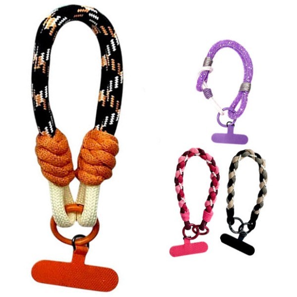 Wristlet Λουράκι Καρπού Για Κινητό Γαλάζιο-Κόκκινο