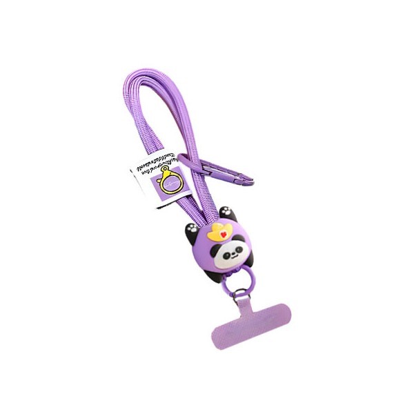 Panda Μπρελόκ Τηλεφώνου Με Λουράκι Τηλεφώνου Πάντα
