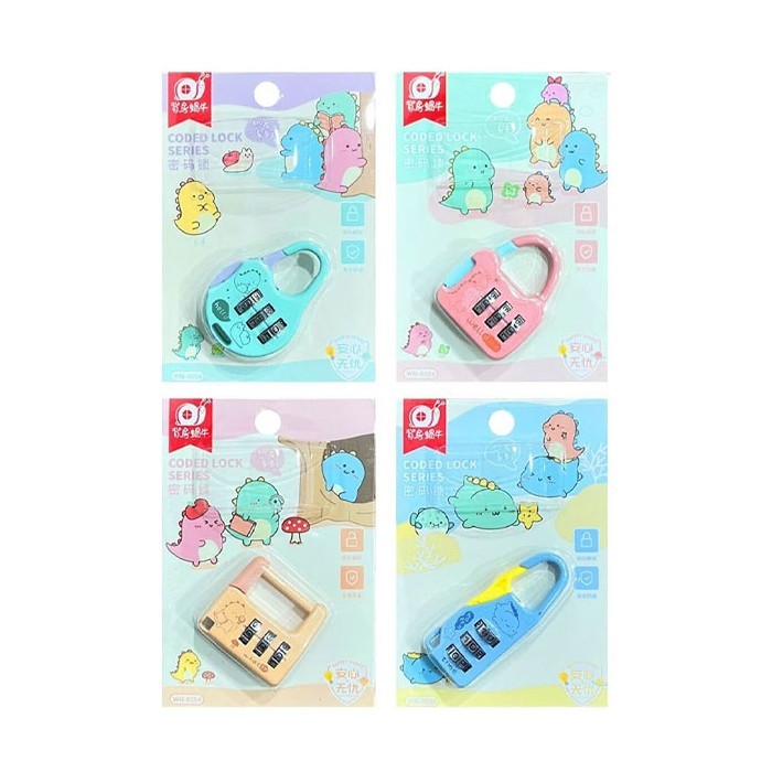 DinoLock Λουκέτο Συνδιασμού Με Δεινόσαυρο