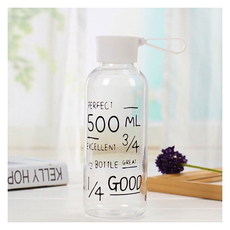 Παιδικά Teblot Γυάλινο Μπουκάλι Νερού 650ml 6,5x20,5cm