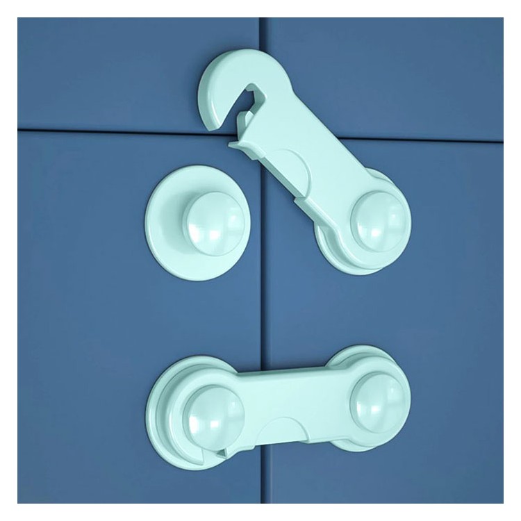 Παιδικά Doors Ασφάλεια Συρταριών Για Μωρά 9,5x3,5cm 
