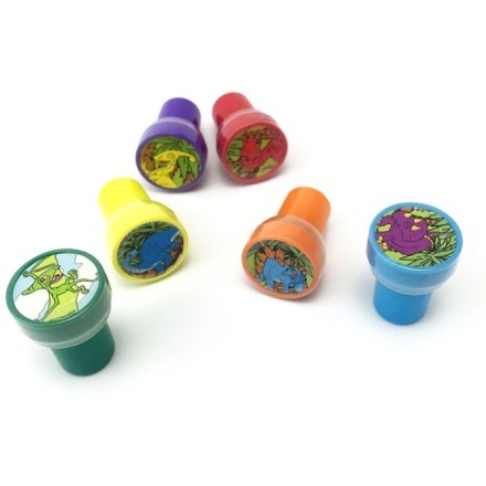 Stempel Σφραγίδες Με Δεινόσαυρους Σετ 6 Τεμαχίων 2,5x3,7cm Παιδικά