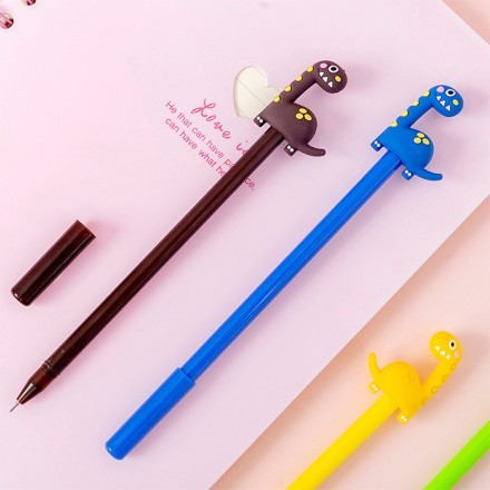 PixGel Στυλό Μαύρης Γραφής Δεινόσαυρος 19cm Παιδικά